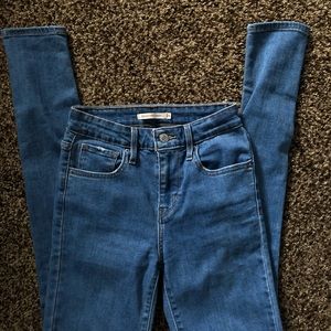LEVIS 721 HIGH RISE SKINNY JEANS